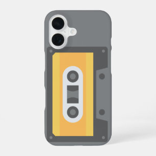 Cassette Tape Audio Cassette iPhone 16 Case