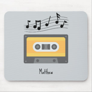 Cassette Tape Audio Cassette Personalised Mouse Pad