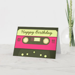 Cassette Tape Card