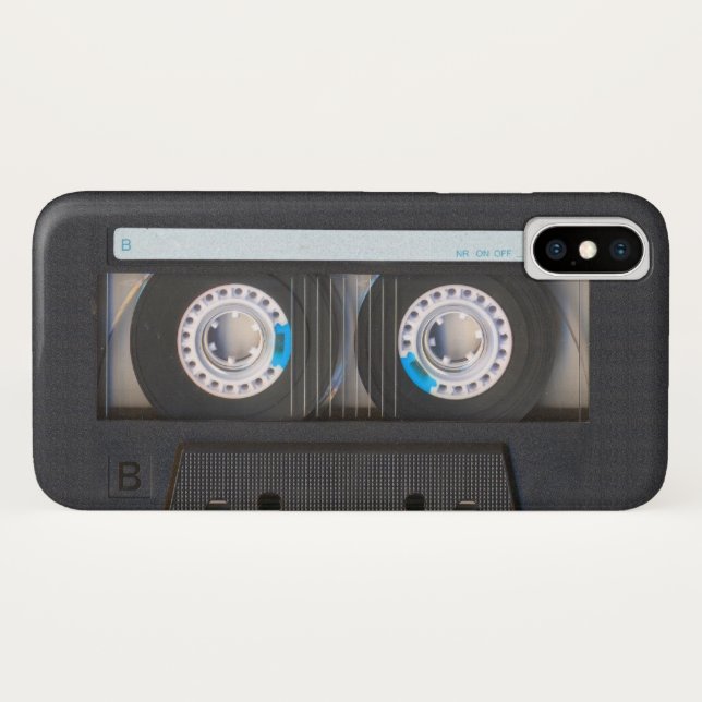 Cassette Tape Case-Mate iPhone Case (Back (Horizontal))