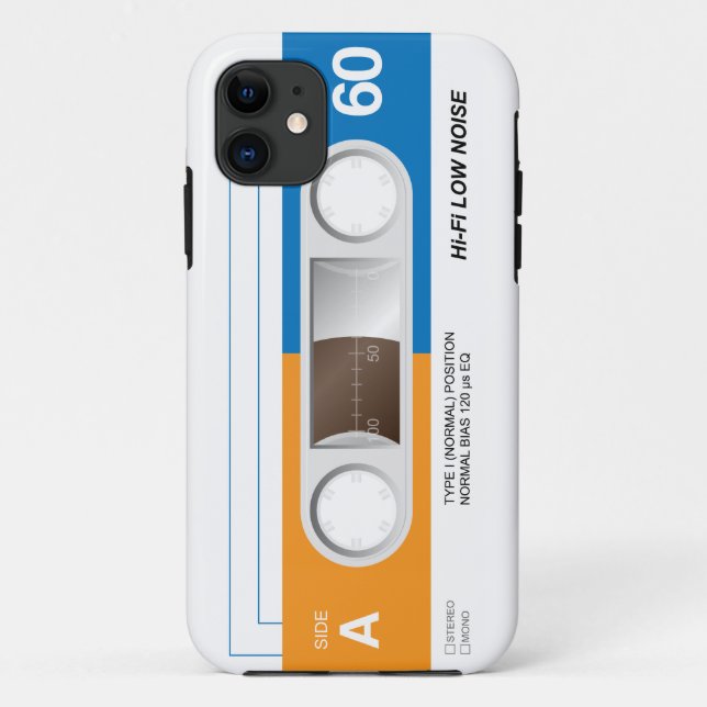Cassette Tape Case-Mate iPhone Case (Back)