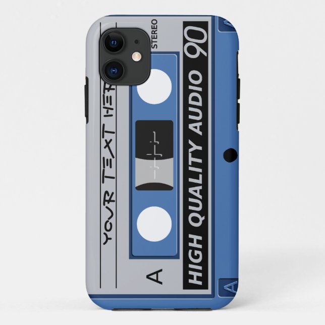 Cassette Tape custom iPhone case-mate Case-Mate iPhone Case (Back)