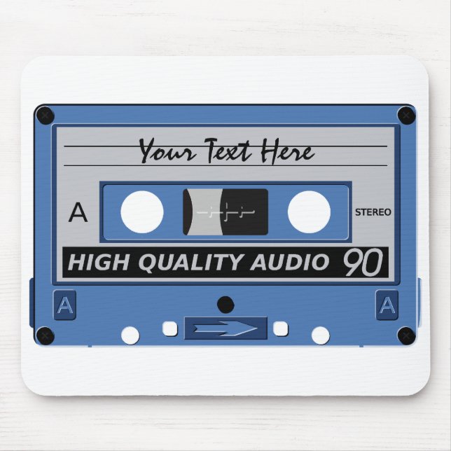 Cassette Tape custom mousepad (Front)