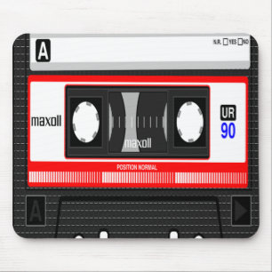Cassette Tape Mousepad, Music Lover Mouse Pad