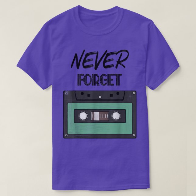 Cassette Tape Music  - 80s 90s Vintage Retro Gear  T-Shirt (Design Front)