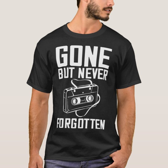 Cassette Tape Music Player Recorder Mix Audio Coll T-Shirt (Front)