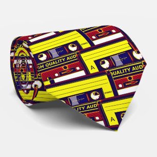 Cassette Tape Necktie – Retro Rewind Vibes