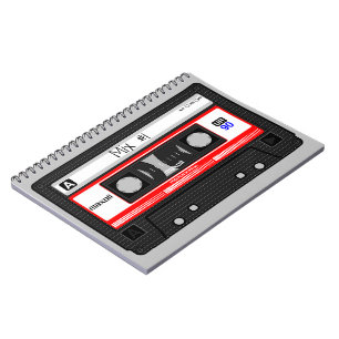 Cassette Tape Notebook