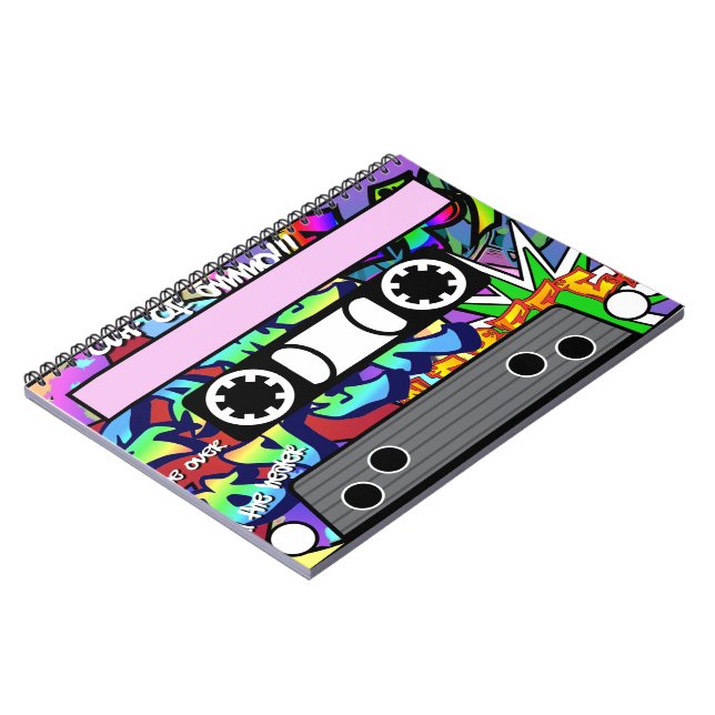 Cassette Tape Notebook (Left Side)