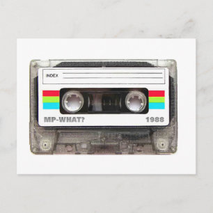 Cassette Tape Postcard