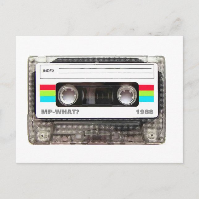 Cassette Tape Postcard (Front)