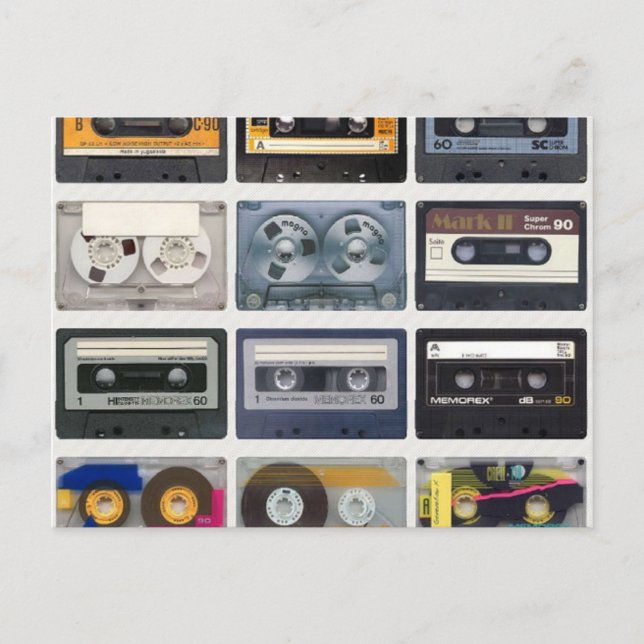 Cassette Tape Postcard (Front)