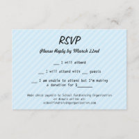 Cassette Tape RSVP Card