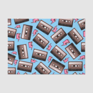 Cassette tape tissue paper