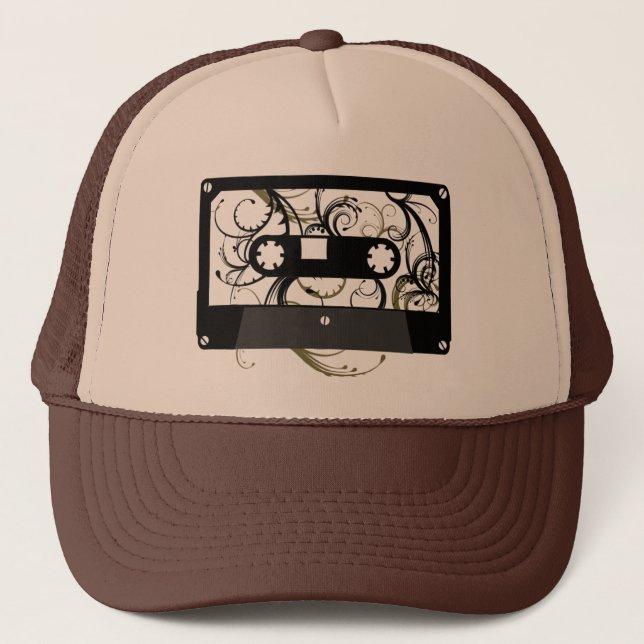 Cassette Tape Trucker Hat (Front)
