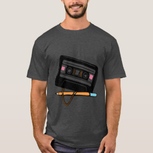 cassette tape vintage retro 80s 90s 70s gift idea  T-Shirt