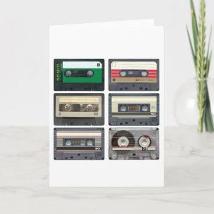 Cassette Tapes Card