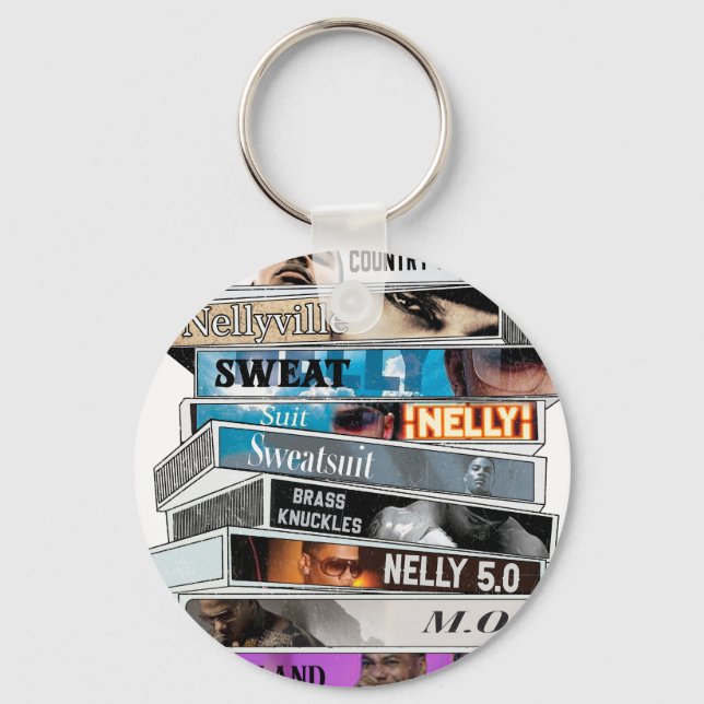 Cassette Tapes Nell Key Ring (Front)