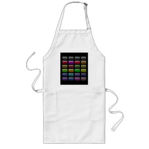 CASSETTE TAPES RETRO MUSIC LOVER LONG APRON