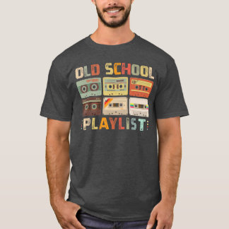 Cassetteape Music 80s Retro Old School Playlist re T-Shirt