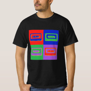 Cassettes Vintage 80s 90s music lover T-Shirt