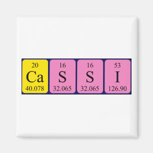 Cassi periodic table name magnet