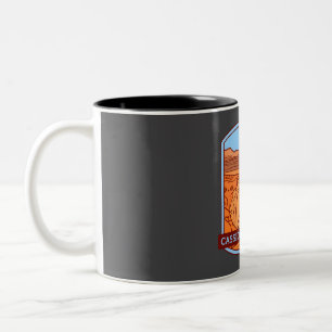 Cassidy Arch Trail - Capitol Reef National Park Two-Tone Coffee Mug