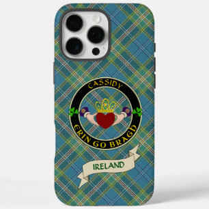 Cassidy Irish Claddagh Personalised  iPhone 16 Pro Max Case