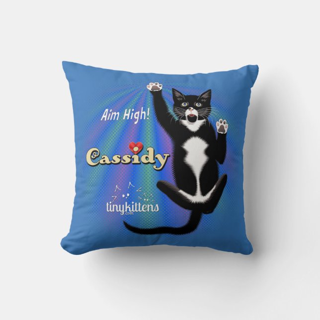 Cassidy TinyKittens Cushion (Front)