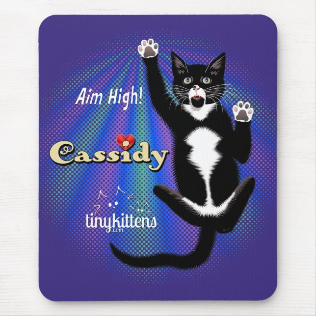 Cassidy TinyKittens Mouse Pad (Front)