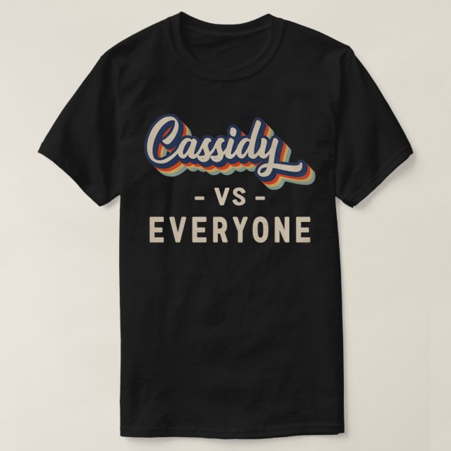 Cassidy vs Everyone Pullover  (Design Front)