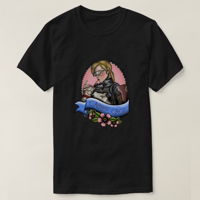 CASSIE CAGE T-Shirt (Design Front)