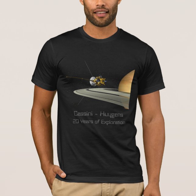 Cassini-Huygens Mission - T-shirt (Front)
