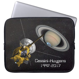 Cassini Huygens Mission to Saturn Laptop Sleeve