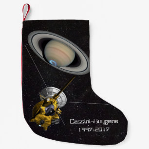 Cassini Huygens Mission to Saturn Small Christmas Stocking