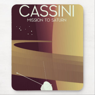 Cassini Mission to Saturn Mouse Pad
