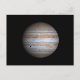 Cassini View of Jupiter NASA Postcard