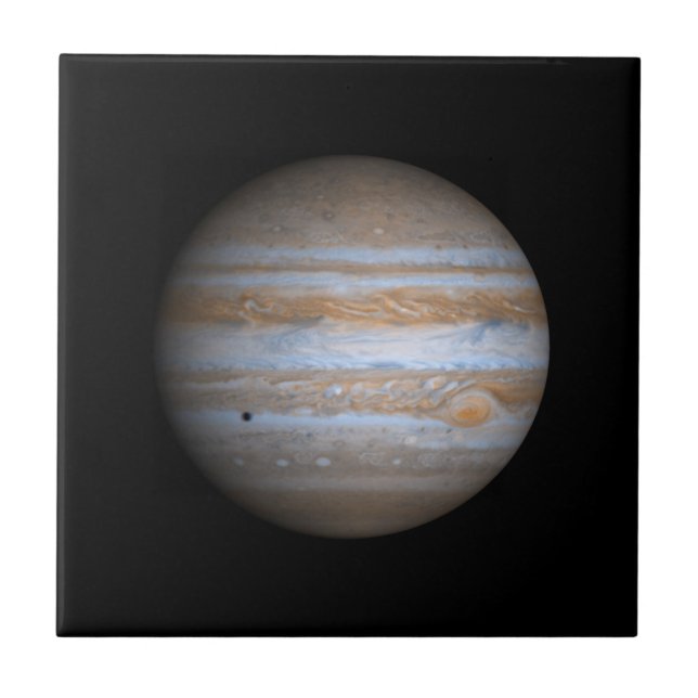 Cassini View of Jupiter NASA Tile (Front)