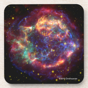 Cassiopeia A In Many Colours Coaster