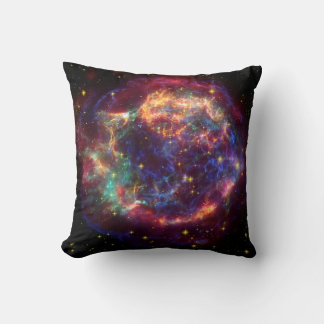 Cassiopeia A In Many Colours Cushion (Front)