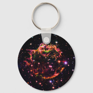 Cassiopeia A Nebula Supernova Remnant Space Photo Key Ring