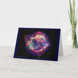 Cassiopeia A Supernova ... Death Becomes Her Card