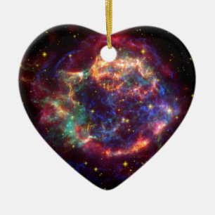 Cassiopeia Constellation Ceramic Tree Decoration