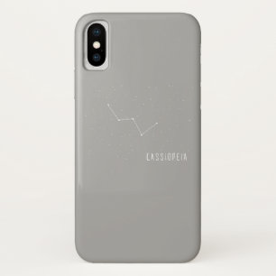 cassiopeia constellation sky stars design iPhone x case