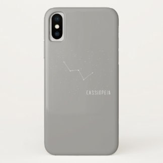 cassiopeia constellation sky stars design iPhone x case