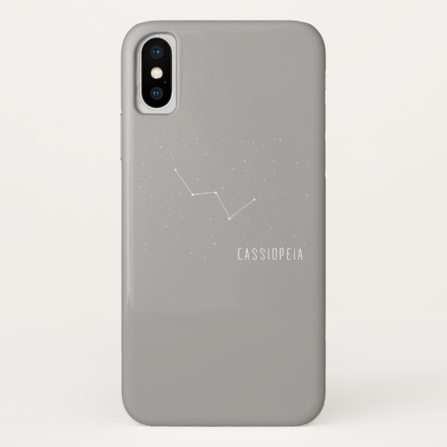 cassiopeia constellation sky stars design Case-Mate iPhone case (Back)