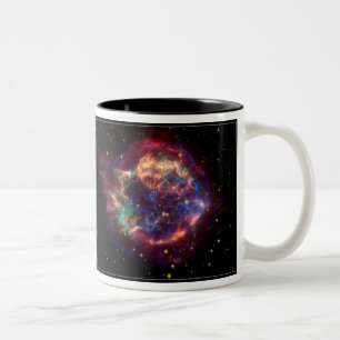 Cassiopeia Constellation Two-Tone Coffee Mug