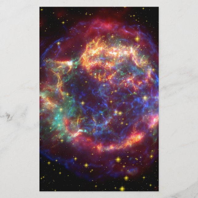 Cassiopeia Galaxy Supernova remnant (Front)