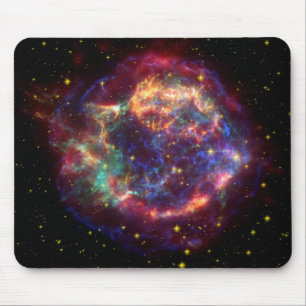 Cassiopeia Galaxy Supernova remnant Mouse Pad