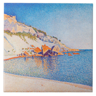 Cassis, Cap Lombard, Opus 196, Signac Ceramic Tile